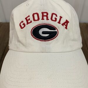 47 Brand Georgia Bulldogs White Adjustable Cap